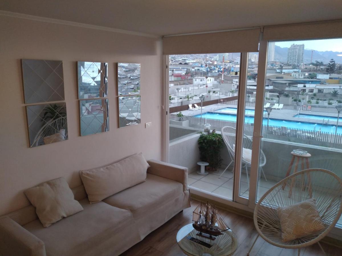 Hermoso Departamento Con Vista Al Mar Антофагаста Экстерьер фото